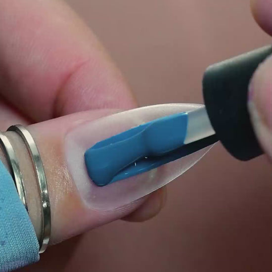 calyx london charming blue gel polish blue