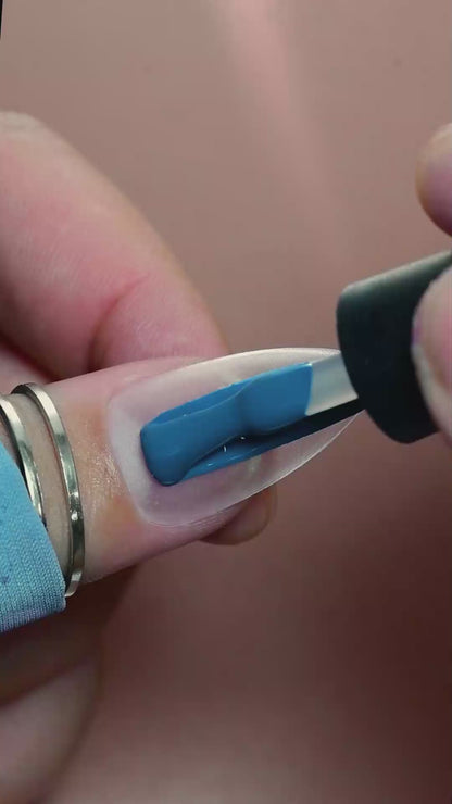 calyx london charming blue gel polish blue