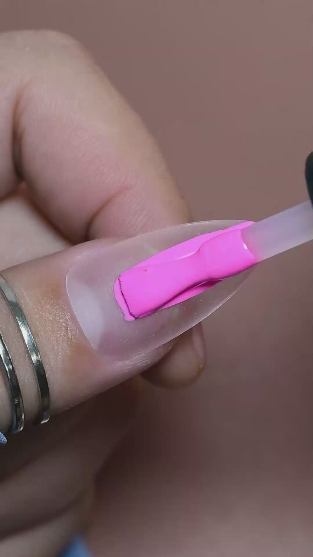 calyx london sakura pink gel polish 