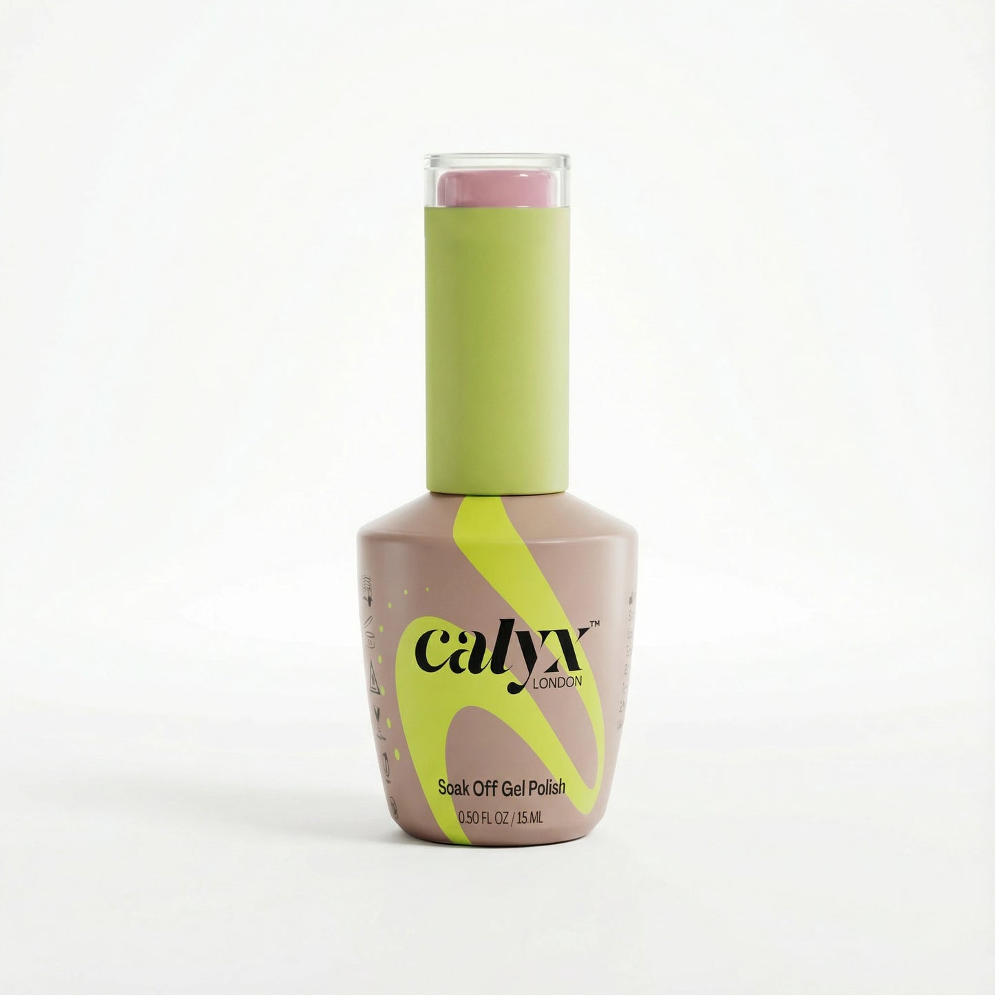 Calyx nail polish bottle uv gel 