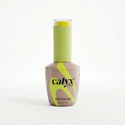 calyx london sunny zest yellow gel polish 